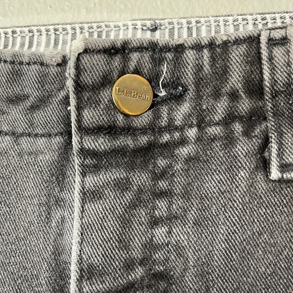 Vtg 90s LL Bean Double L Comfort Waist High Rise Mom Jeans Size 12Reg 30 Waist - Picture 3 of 9
